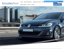 Tablet Screenshot of knowlesfleet.com